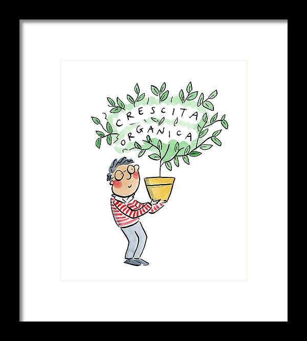 Crescita Organica - Framed Print
