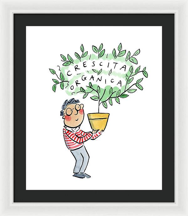Crescita Organica - Framed Print