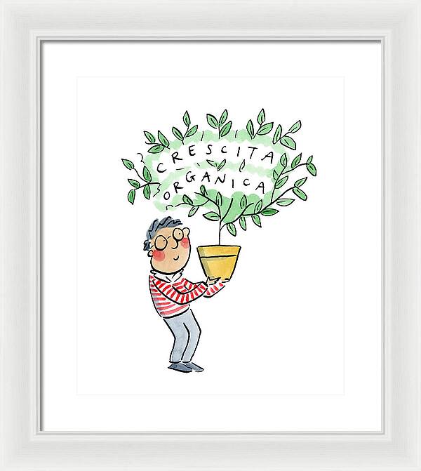 Crescita Organica - Framed Print