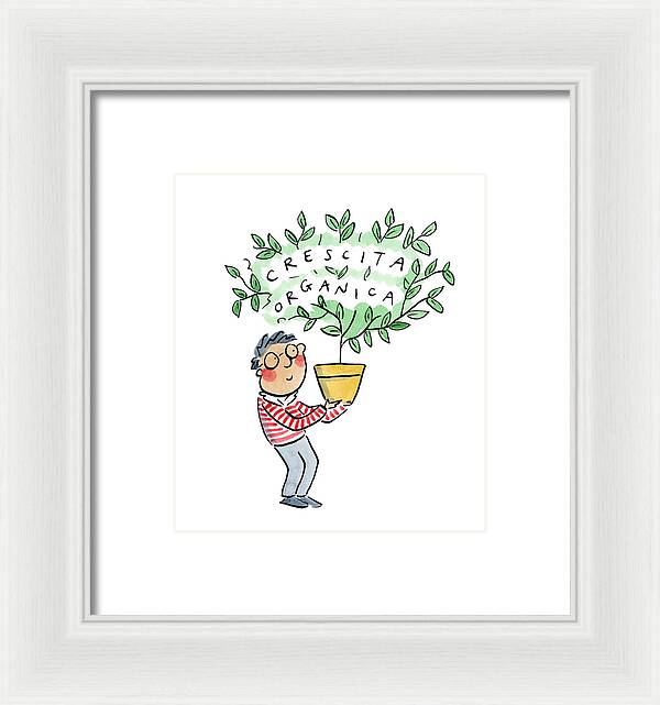 Crescita Organica - Framed Print