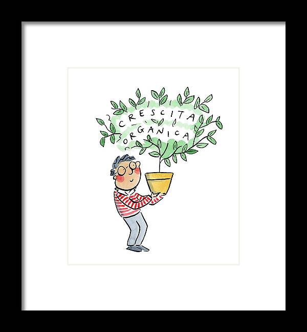 Crescita Organica - Framed Print