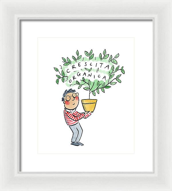 Crescita Organica - Framed Print