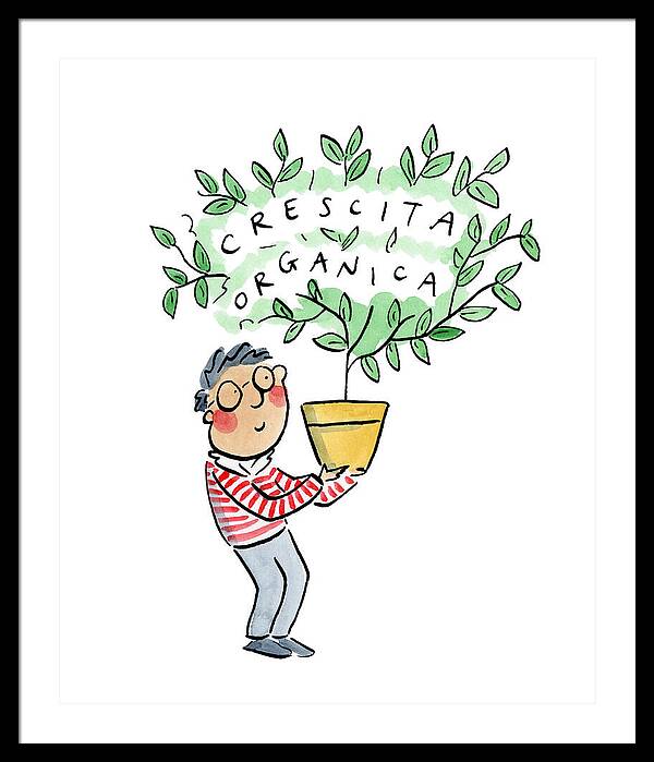 Crescita Organica - Framed Print