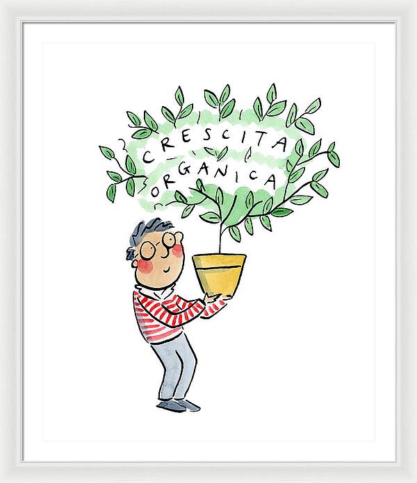 Crescita Organica - Framed Print