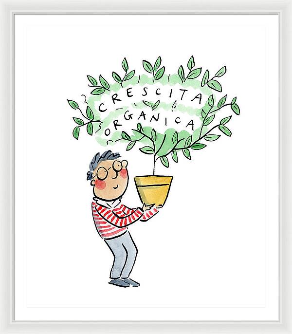 Crescita Organica - Framed Print