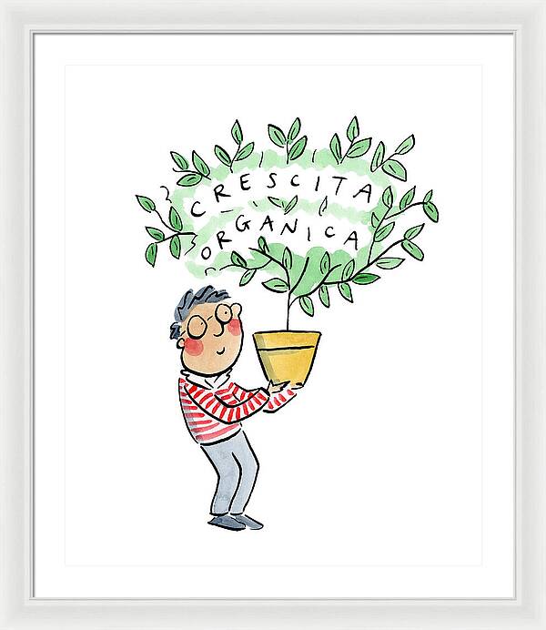 Crescita Organica - Framed Print