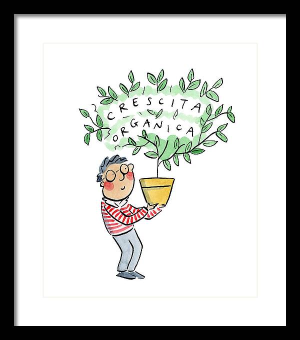 Crescita Organica - Framed Print