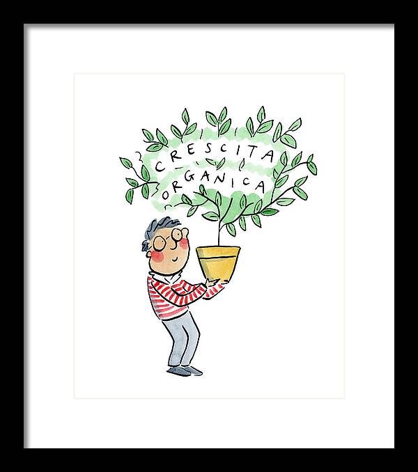 Crescita Organica - Framed Print