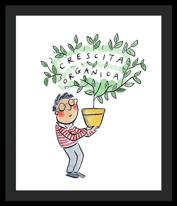 Crescita Organica - Framed Print