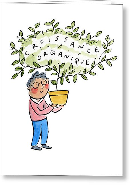 Croissance Organique - Greeting Card
