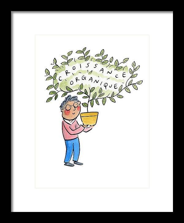 Croissance Organique - Framed Print