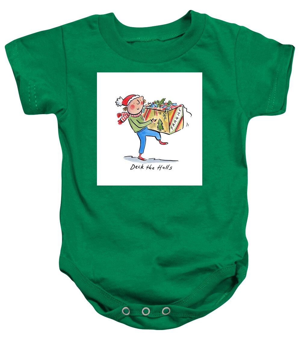 Deck the Halls - Baby Onesie