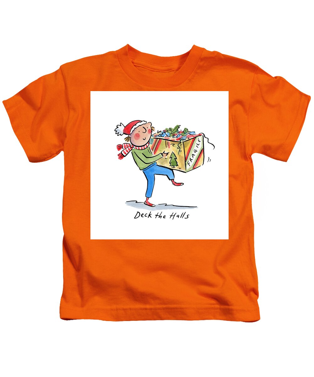 Deck the Halls - Kids T-Shirt