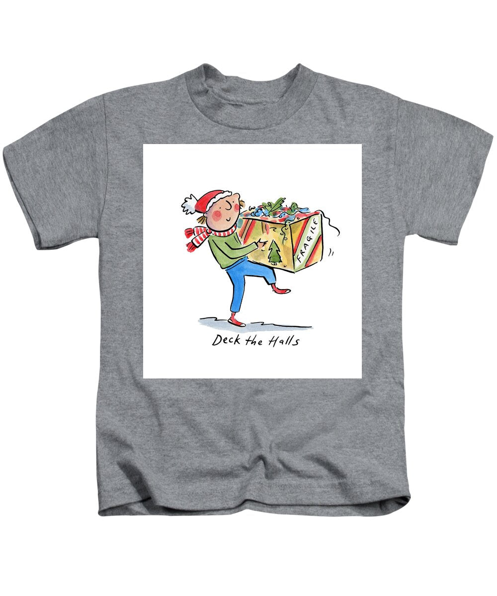 Deck the Halls - Kids T-Shirt