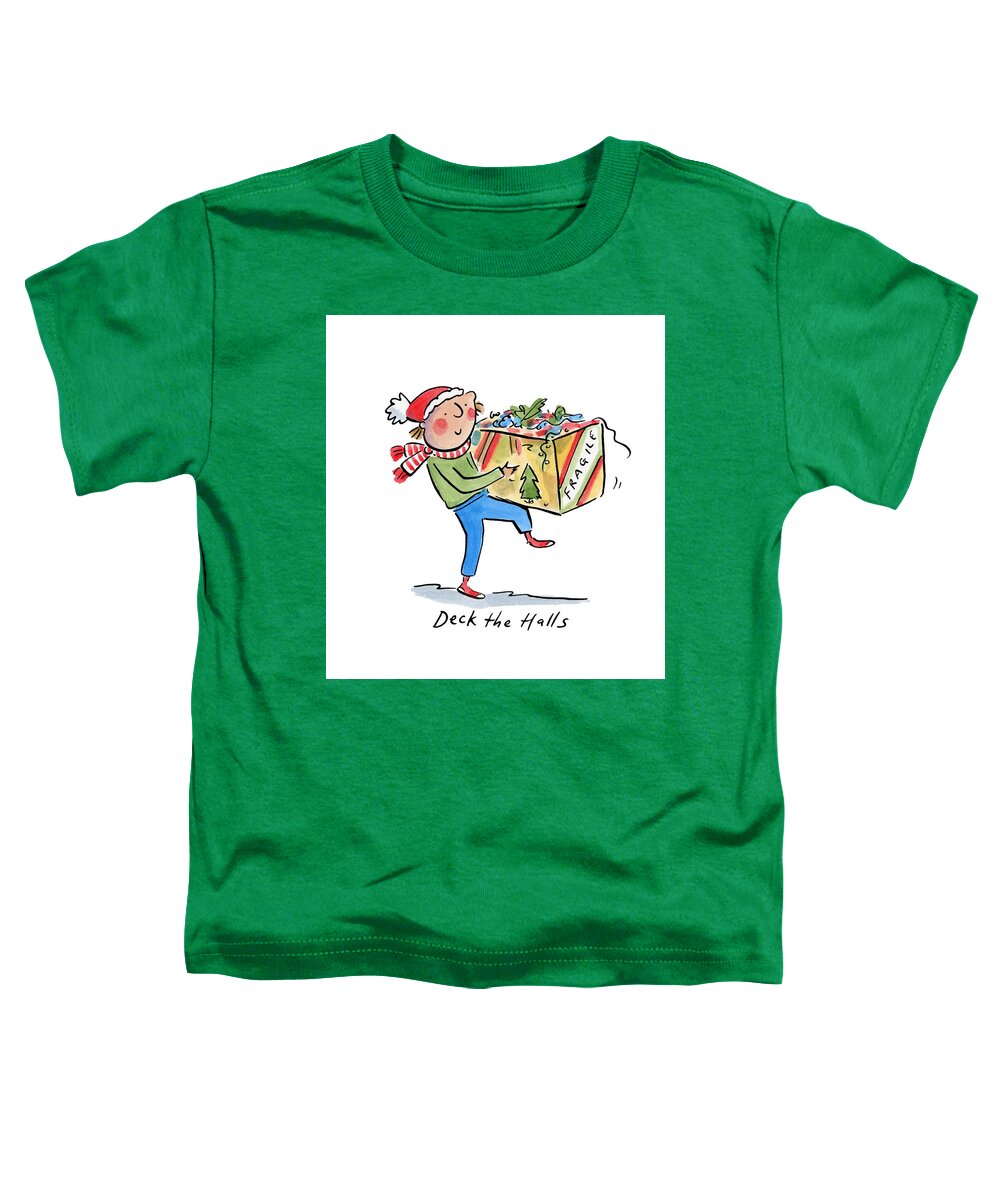 Deck the Halls - Toddler T-Shirt