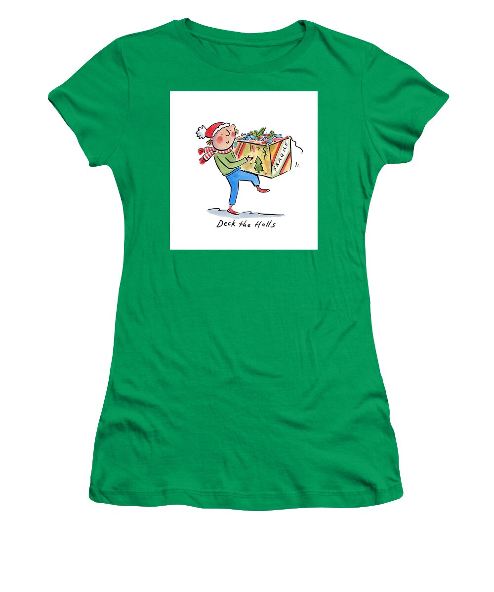Deck the Halls - Women's T-Shirt