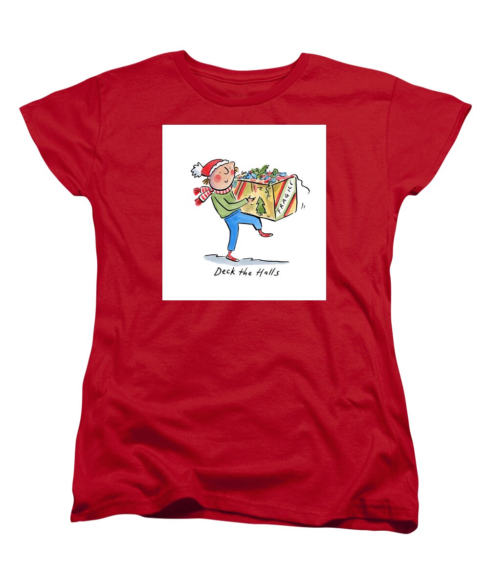 Deck the Halls - Women's T-Shirt (Standard Fit)