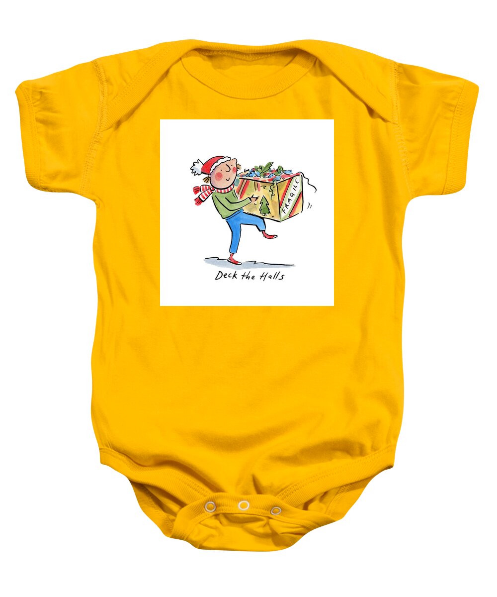 Deck the Halls - Baby Onesie