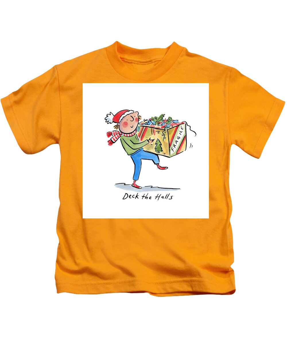 Deck the Halls - Kids T-Shirt