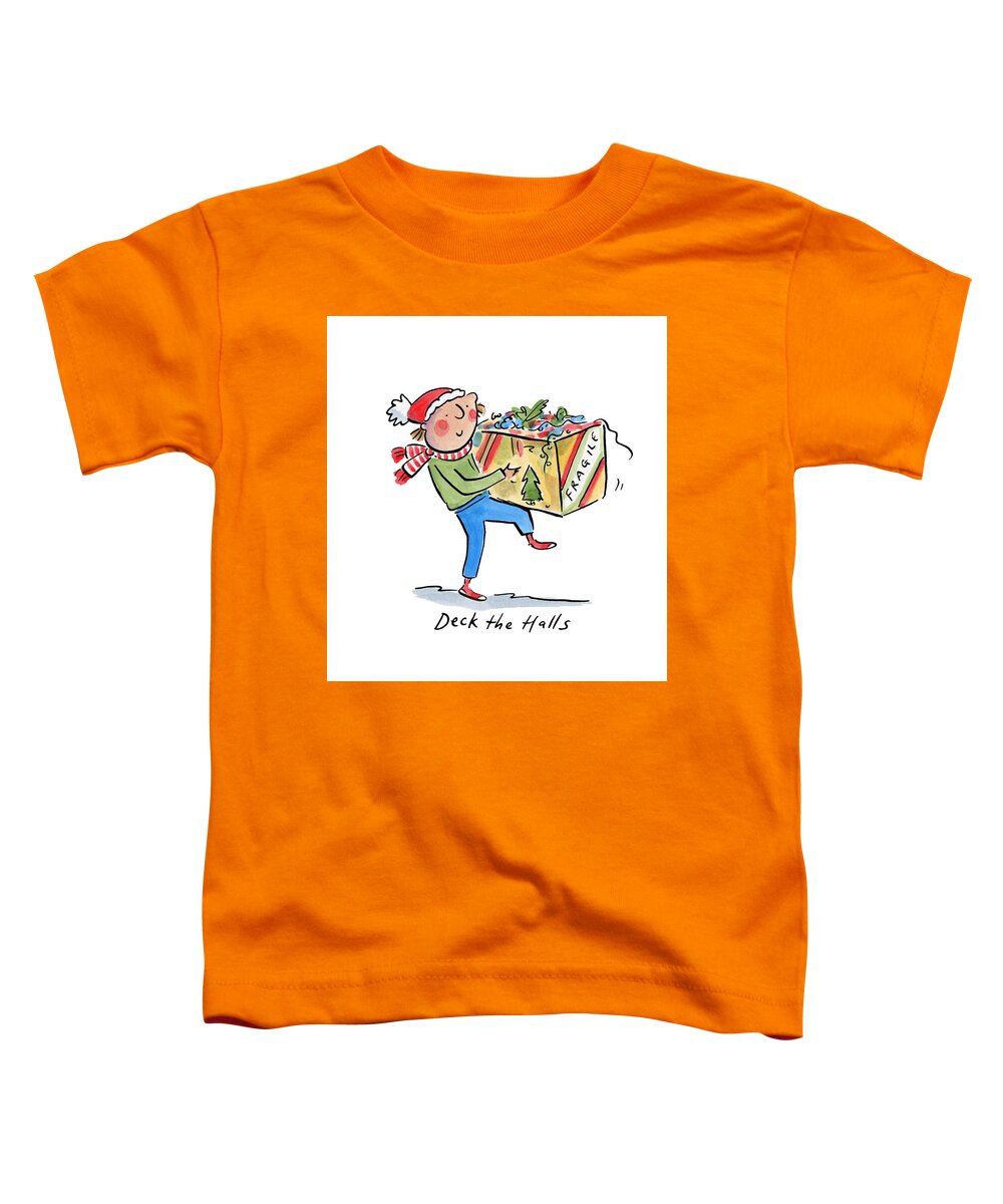 Deck the Halls - Toddler T-Shirt