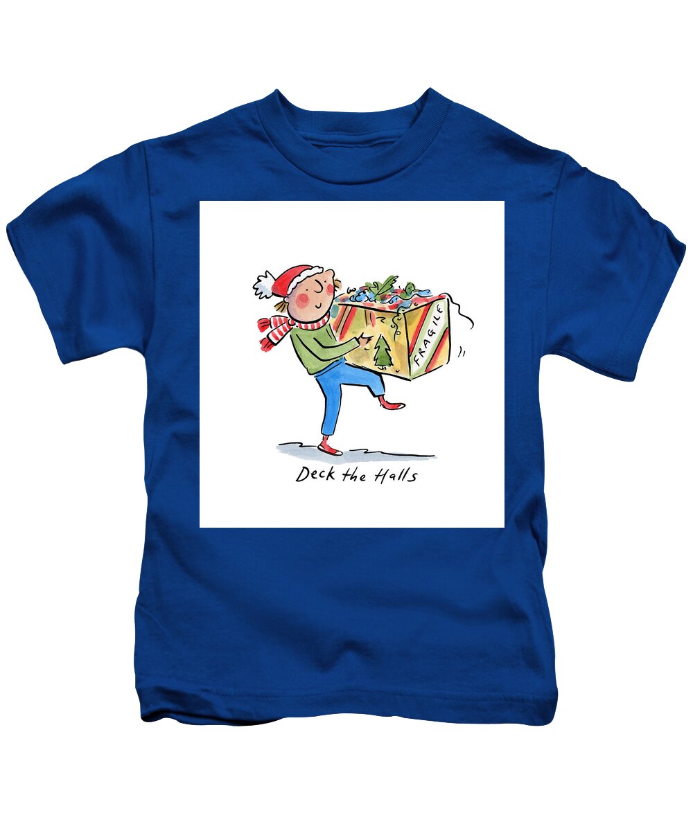 Deck the Halls - Kids T-Shirt