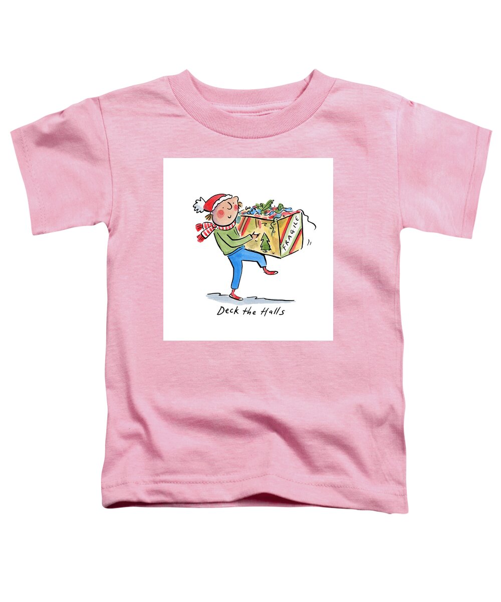 Deck the Halls - Toddler T-Shirt
