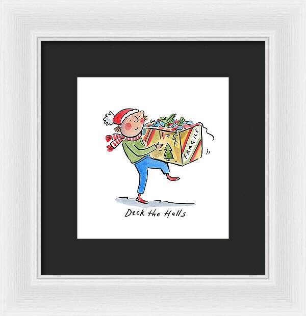 Deck the Halls - Framed Print