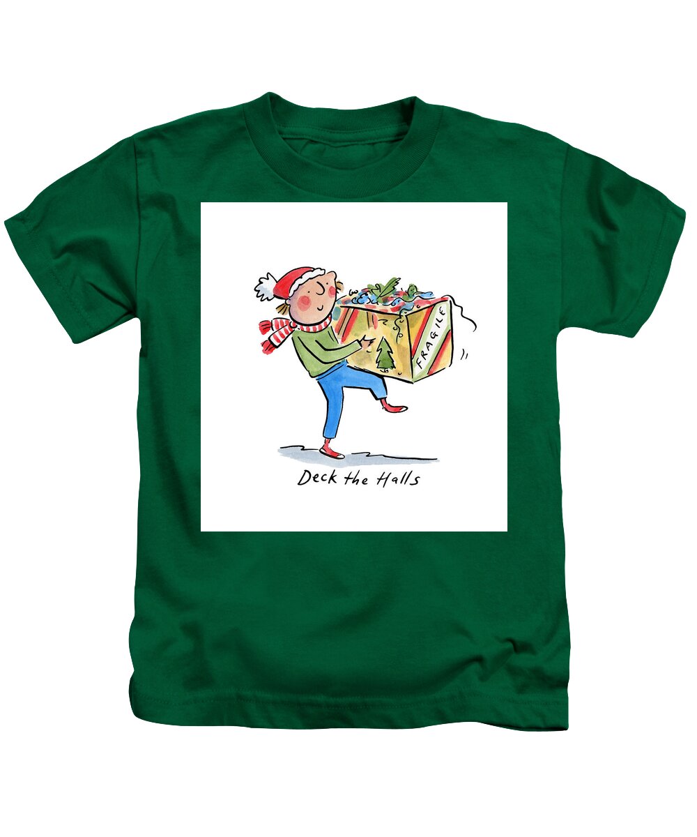 Deck the Halls - Kids T-Shirt
