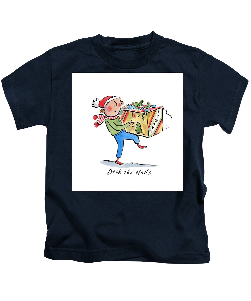 Deck the Halls - Kids T-Shirt