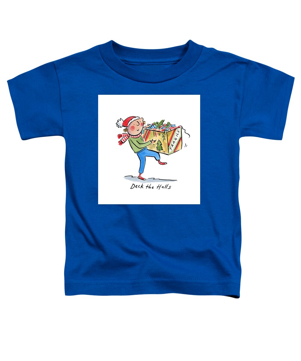 Deck the Halls - Toddler T-Shirt