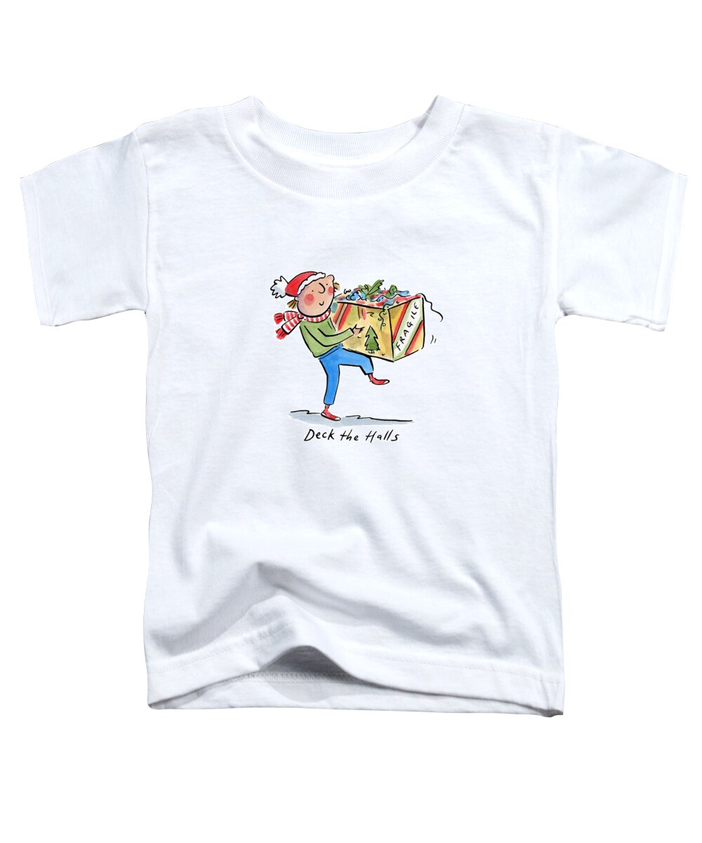 Deck the Halls - Toddler T-Shirt