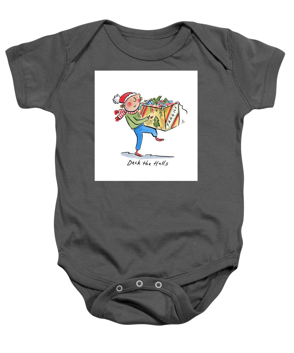Deck the Halls - Baby Onesie