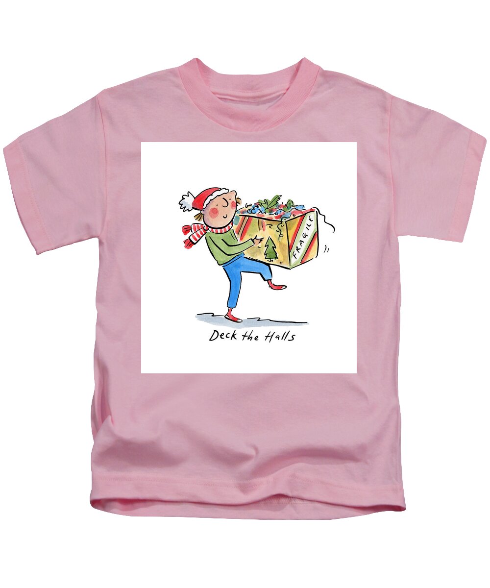 Deck the Halls - Kids T-Shirt