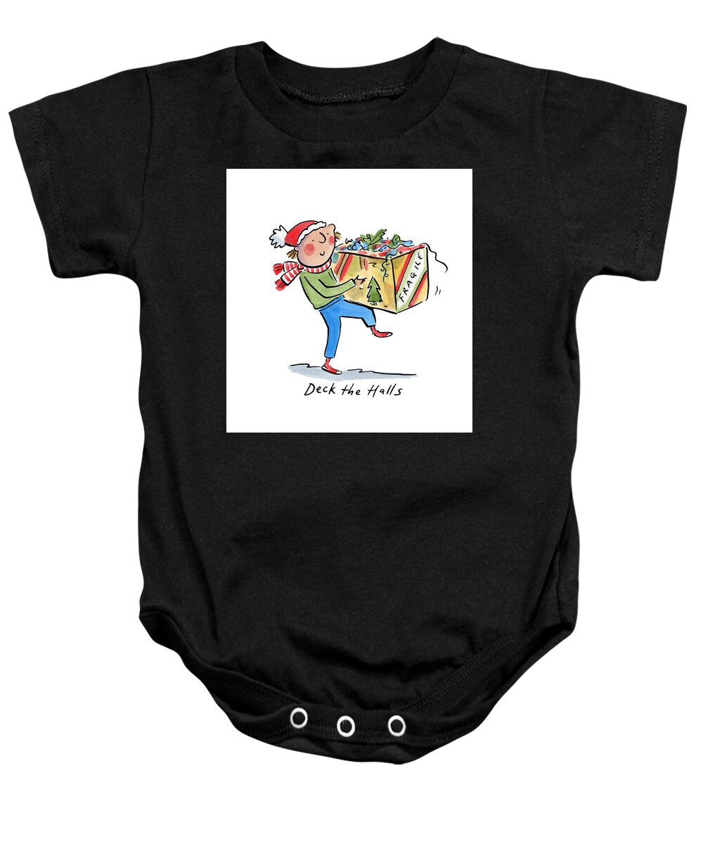Deck the Halls - Baby Onesie