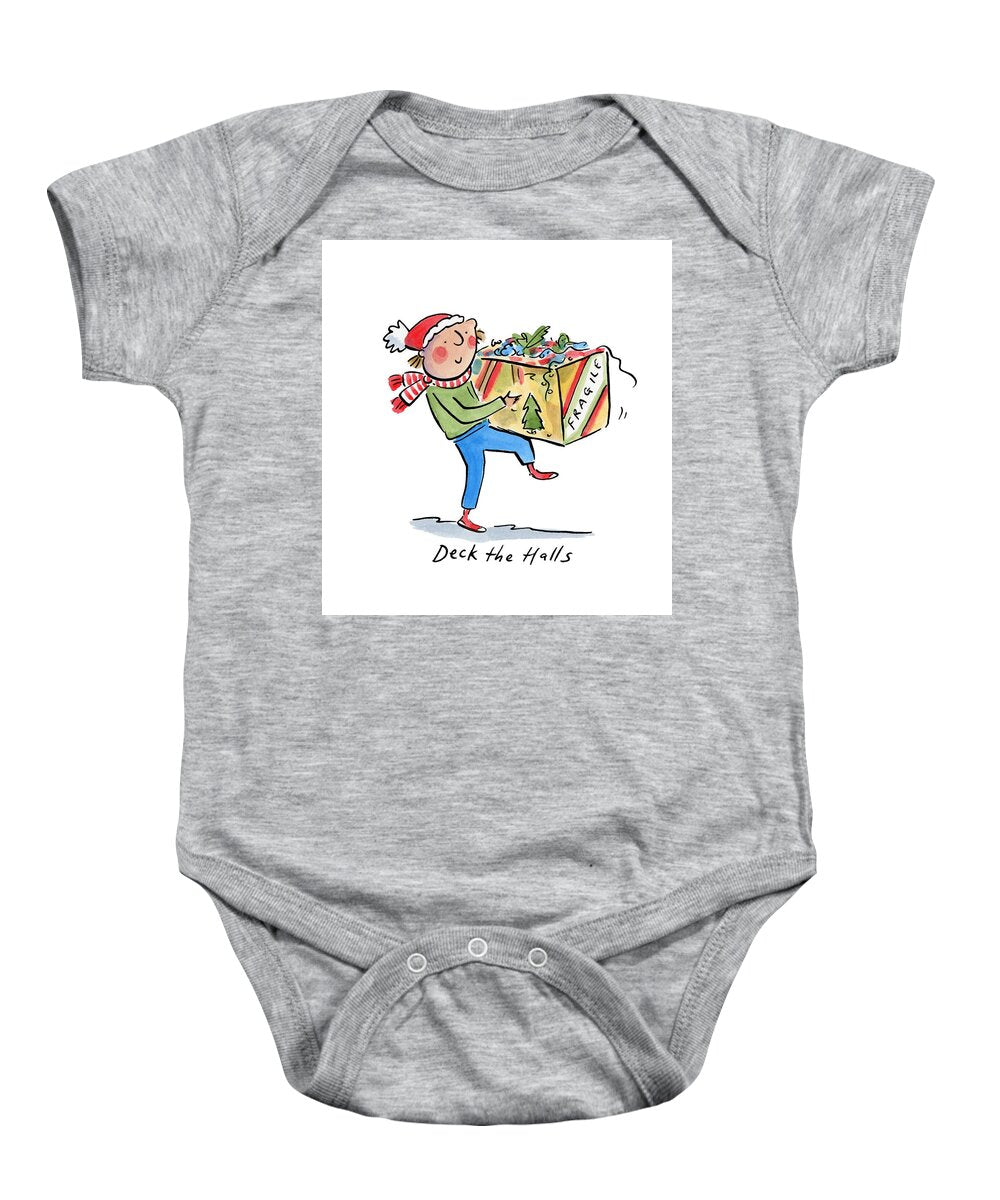 Deck the Halls - Baby Onesie