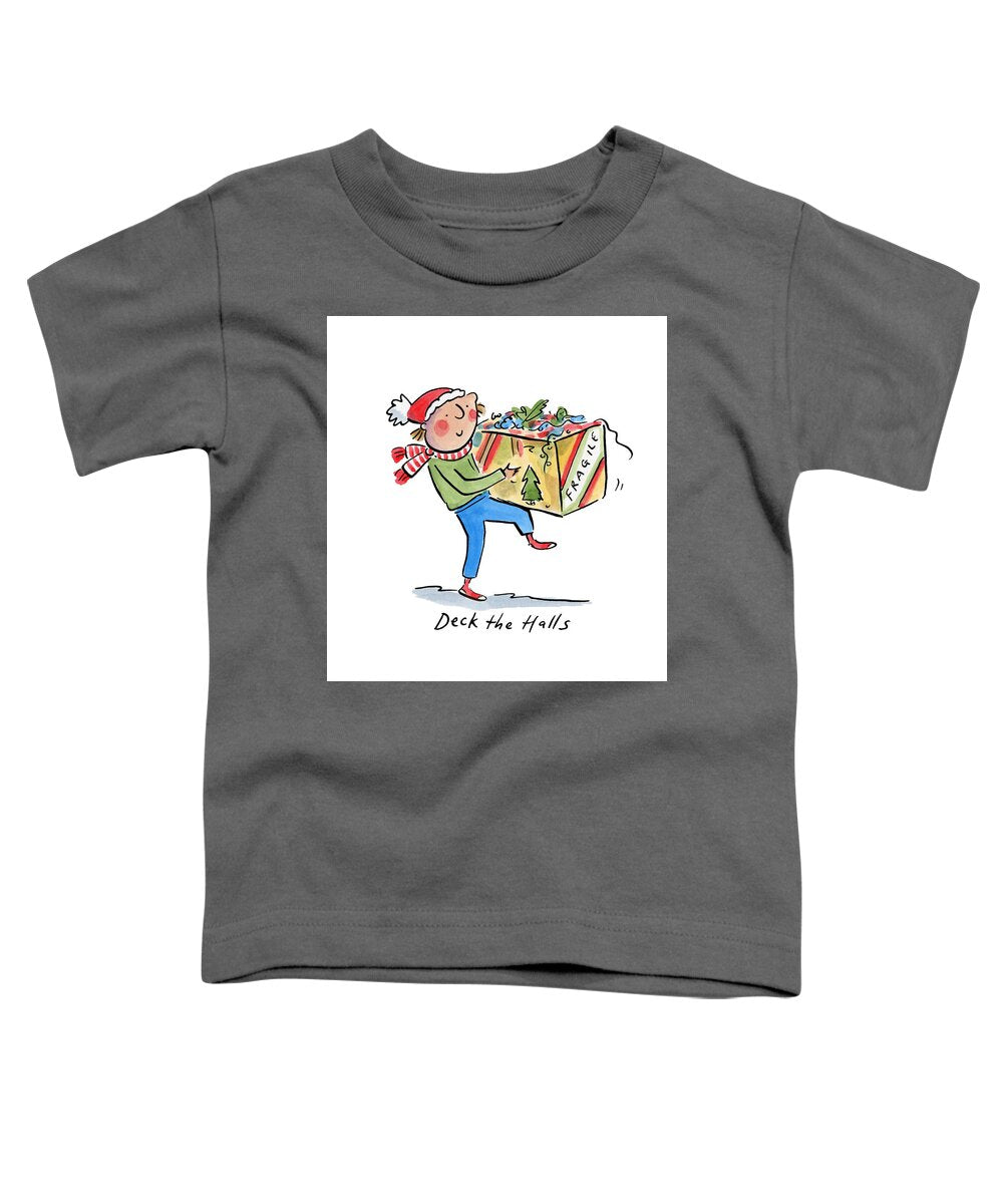 Deck the Halls - Toddler T-Shirt