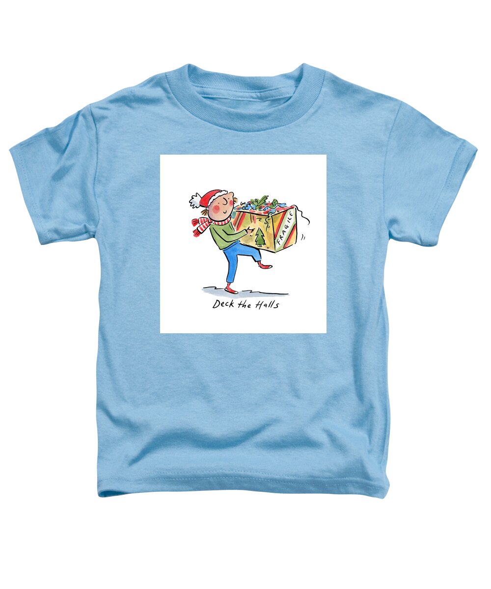 Deck the Halls - Toddler T-Shirt