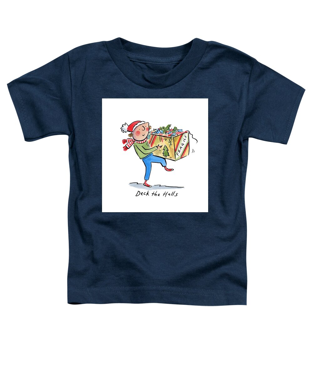 Deck the Halls - Toddler T-Shirt