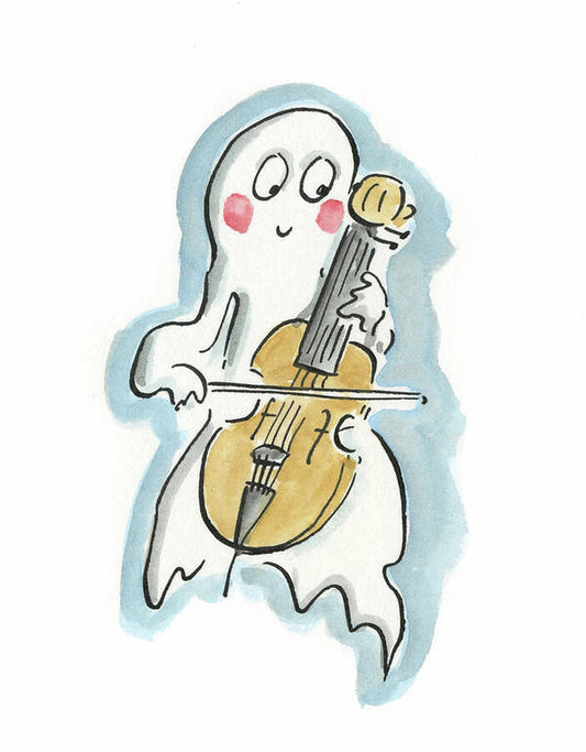 Ghost Cello - Art Print