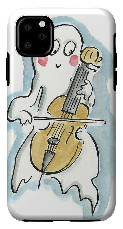 Ghost Cello - Phone Case