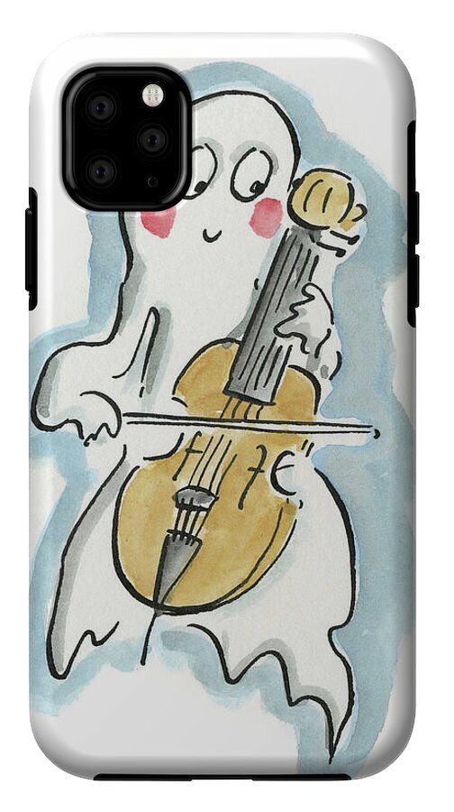 Ghost Cello - Phone Case