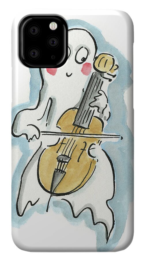 Ghost Cello - Phone Case