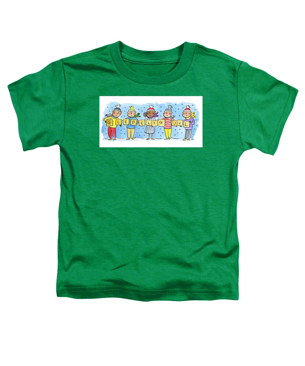 Gledelig Jul - Toddler T-Shirt