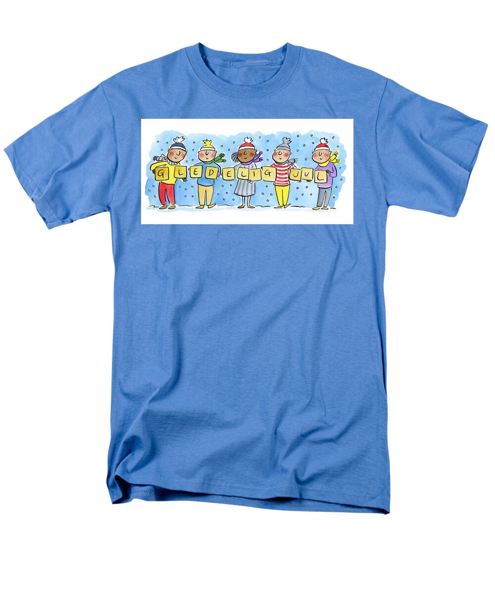 Gledelig Jul - Men's T-Shirt  (Regular Fit)