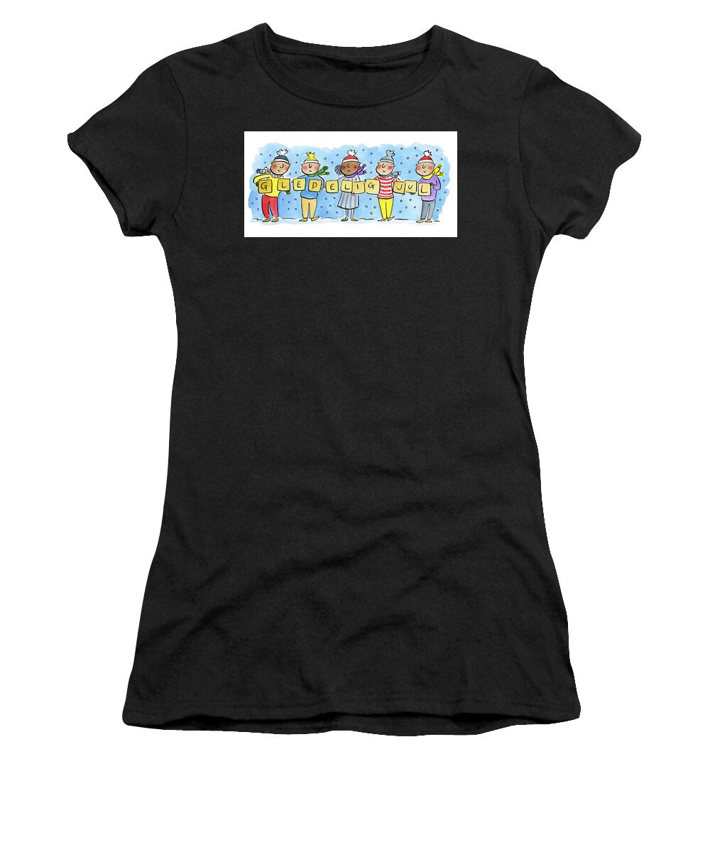 Gledelig Jul - Women's T-Shirt