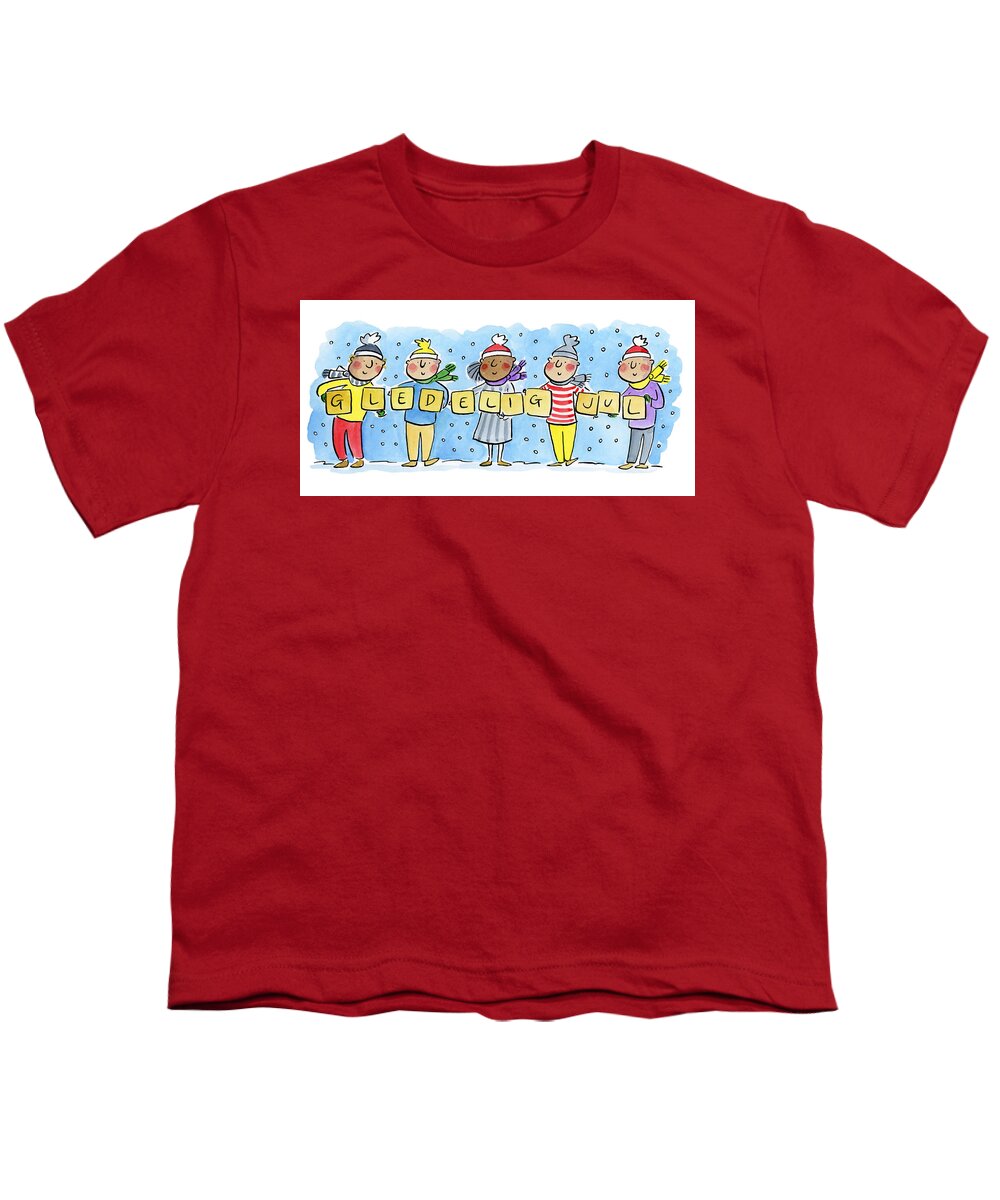 Gledelig Jul - Youth T-Shirt