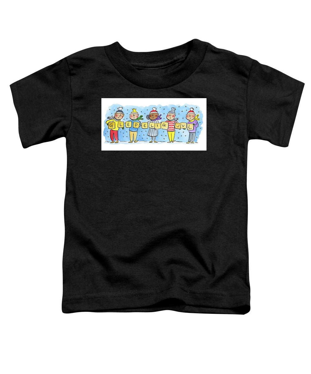 Gledelig Jul - Toddler T-Shirt