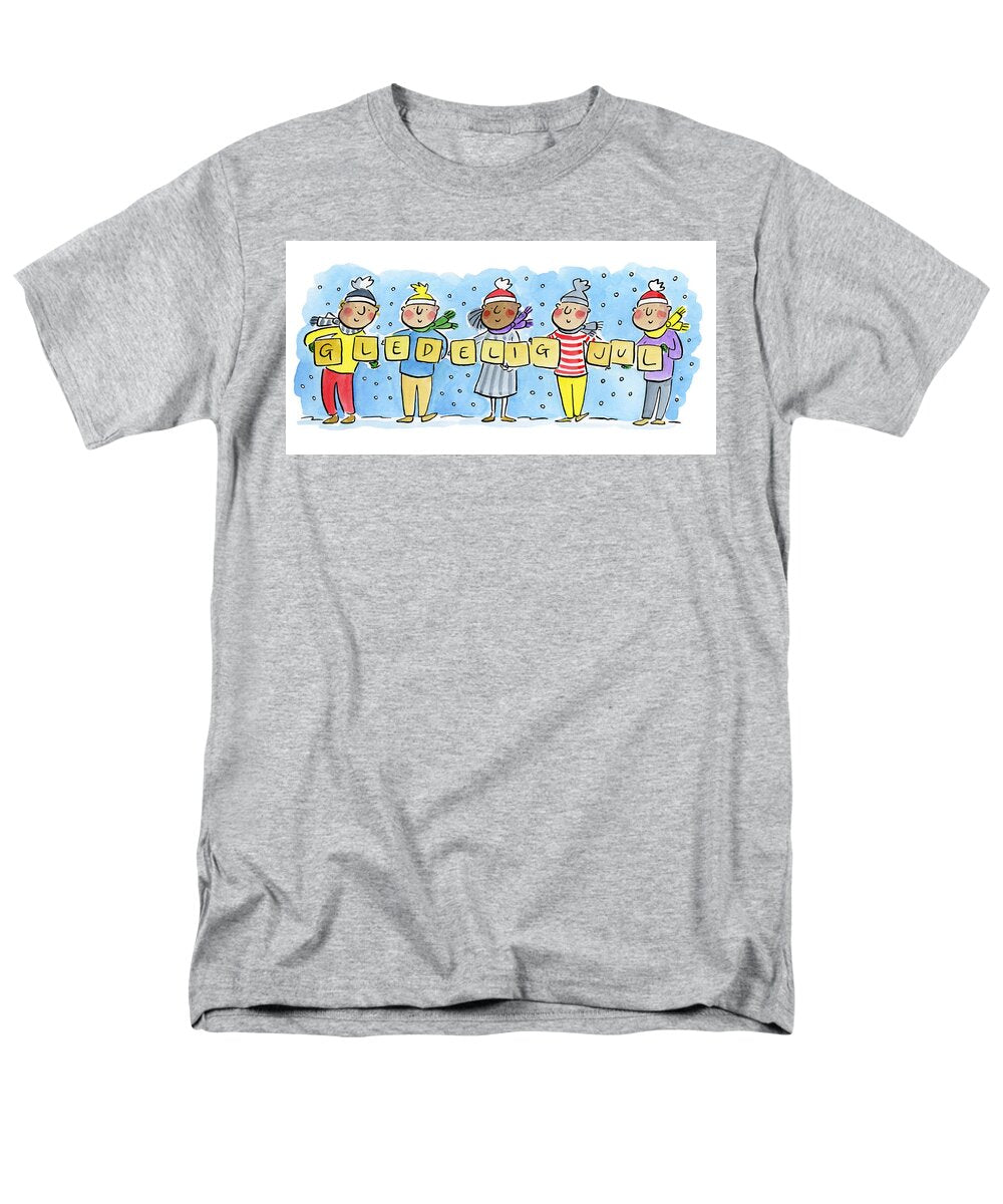Gledelig Jul - Men's T-Shirt  (Regular Fit)