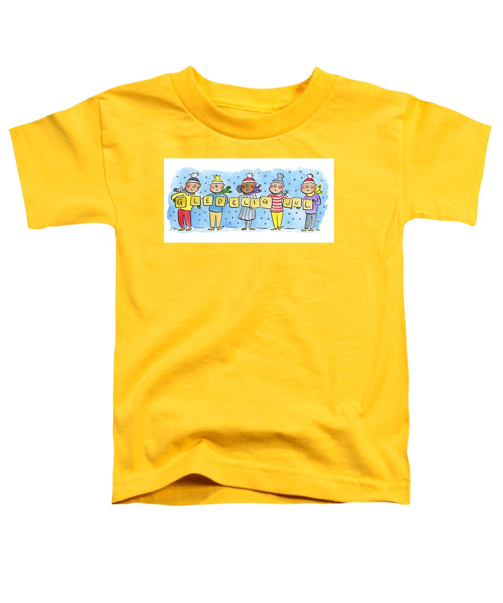 Gledelig Jul - Toddler T-Shirt
