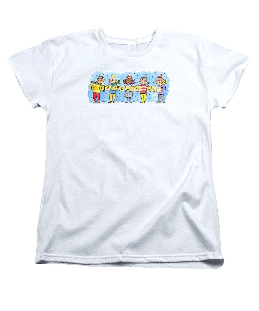 Gledelig Jul - Women's T-Shirt (Standard Fit)